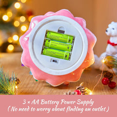 13 Inch Ceramic Valentine's Day Tree - Pre-lit with LED Lights