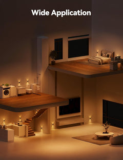 2 Pack Black Plug in Night Lights with Rotating Plug & Light Sensor for Bathroom Bedroom, Amber Light