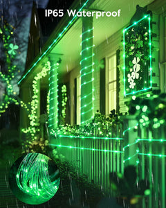 Solar Rope Lights - 39 FT, 100 LED, Waterproof, Multicolor