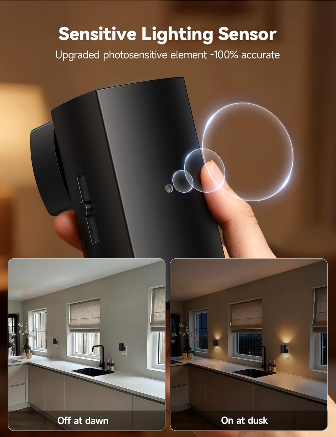 2 Pack Night Lights Plug into Wall, Modern Night Light with Rotating Plug, Dusk to Dawn Sensor, 0-100LM Stepless Dimming Aora Night Light for Hallway Bedroom Bathroom, Soft White