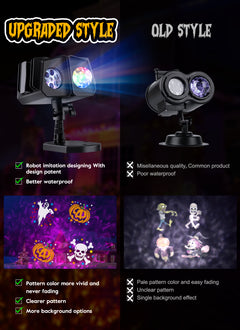 Halloween Projector Lights, 26 HD Effects