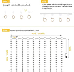 300 LED Dimmable Fairy Lights with Remote, Timer & USB Power