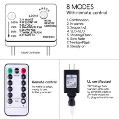 18 Feet / 138 LED / Warm White