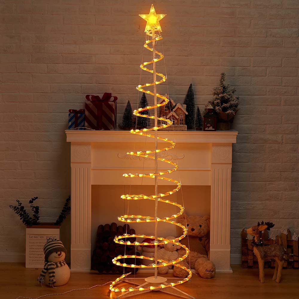 6 Feet / 200 Bulbs / Warm White