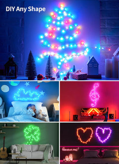 Color Changing Fairy Lights - 22 Colors, 20FT, 200 LEDs