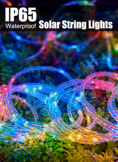 Solar Rope Lights - 39 FT, 100 LED, Waterproof, Multicolor
