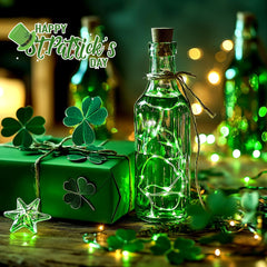 Battery Operated Fairy Lights, 5 Pack, 7 FT, 20 LED with Timer