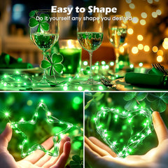 Battery Operated Fairy Lights, 5 Pack, 7 FT, 20 LED with Timer