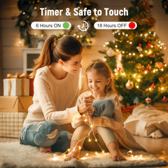 100 LED String Lights - 39.5 Ft USB Fairy Lights, Warm White