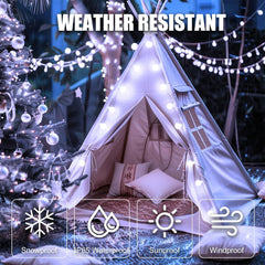 USB String Lights - 2 Pack, 46FT, 100 LED Globe Lights