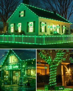 Solar Rope Lights - 39 FT, 100 LED, Waterproof, Multicolor