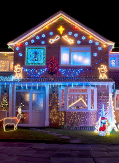 Solar Rope Lights - 39 FT, 100 LED, Waterproof, Multicolor