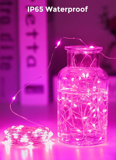 Solar String Lights - 33Ft, 100 LED Outdoor Fairy Lights