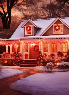 Solar String Lights - 4 Pack, 160FT, 400 LED Red, Christmas