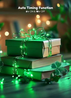 33ft Battery Operated Fairy Lights with Remote, Waterproof & Dimmable