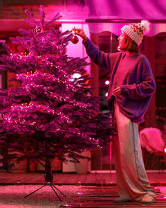 Battery Operated Fairy Lights - 10Ft, 120 LEDs, Pink