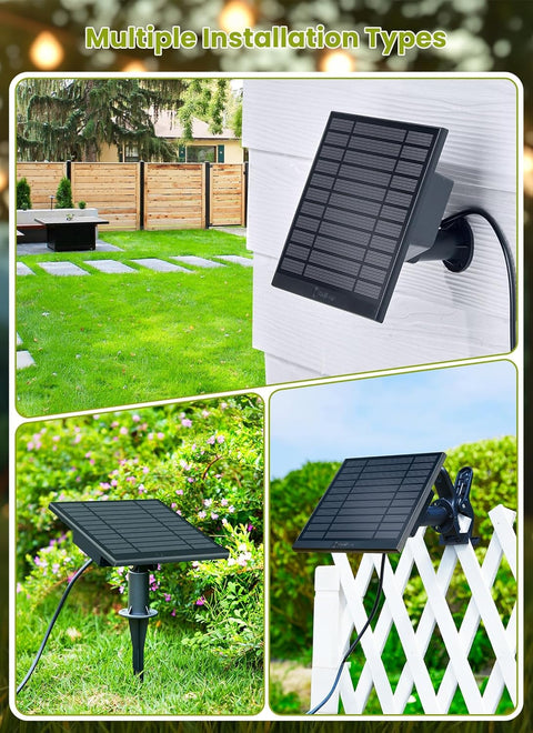 Svater Solar Tuinverlichting G40 30 m Solar Festoen Lights Waterdicht 4 Modes Auto-On/Off Geheugenfunctie Indoor Outdoor String Lichten Zonne- energie voor Patio Party Gazebo Weding Warm Wit