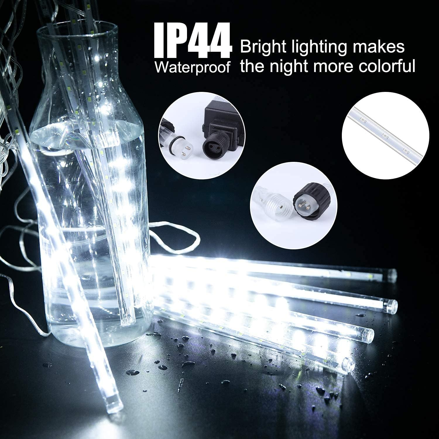 2 x 11.8 Inches / 10 Tubes / 240 LED / Pure White