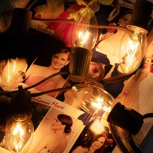 C9 Light Strand - 100 FT, Brown, Outdoor String Lights