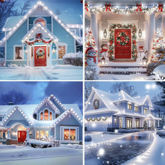 66 FT C9 LED String Lights - 100 Strawberry-Shaped LEDs