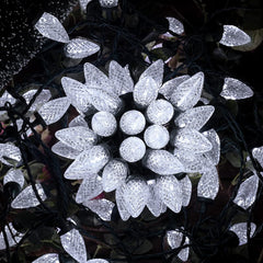 66 FT C9 LED String Lights - 100 Strawberry-Shaped LEDs