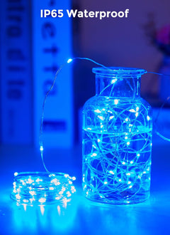 Solar String Lights - 33Ft, 100 LED Outdoor Fairy Lights