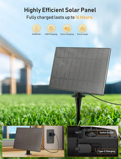 Outdoor String Lights - 108FT, 50 LED, Dimmable, Remote