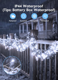 Battery Operated Fairy Lights - 5ft 60 LEDs, Remote