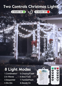 Battery Operated Fairy Lights - 5ft 60 LEDs, Remote