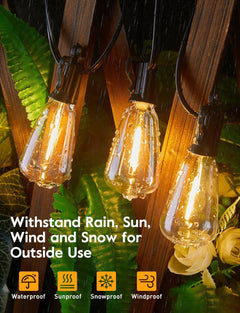 ST38 LED Bulbs - 10 Pack, Warm White, Dimmable, E12/C7 Base