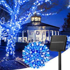 Solar String Lights - 40 FT, 100 LED, Waterproof, Multicolor