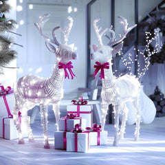 66ft 200 LED Pure White Plug-in Fairy Lights, Christmas