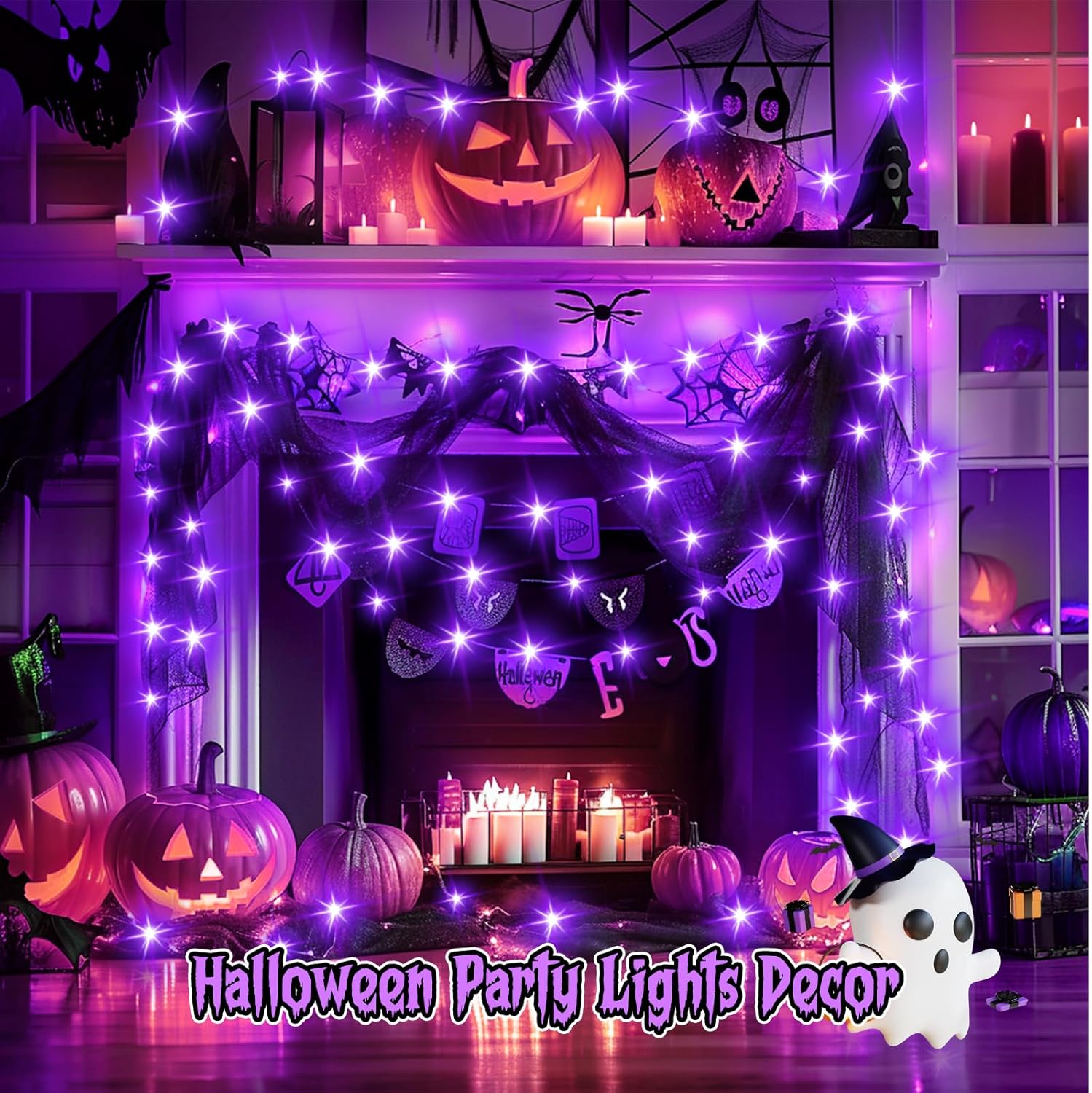 12 Pack Fairy Lights - Silver Wire, Battery Operated