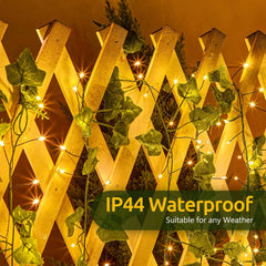 Battery Operated Fairy Lights - 10FT, 120LED, Green Wire