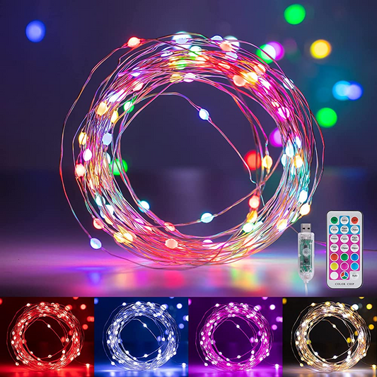 33 Feet / 100 LED / 7 Colors / 11 Modes