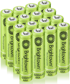 16 Count / 600mAh / AAA Battery