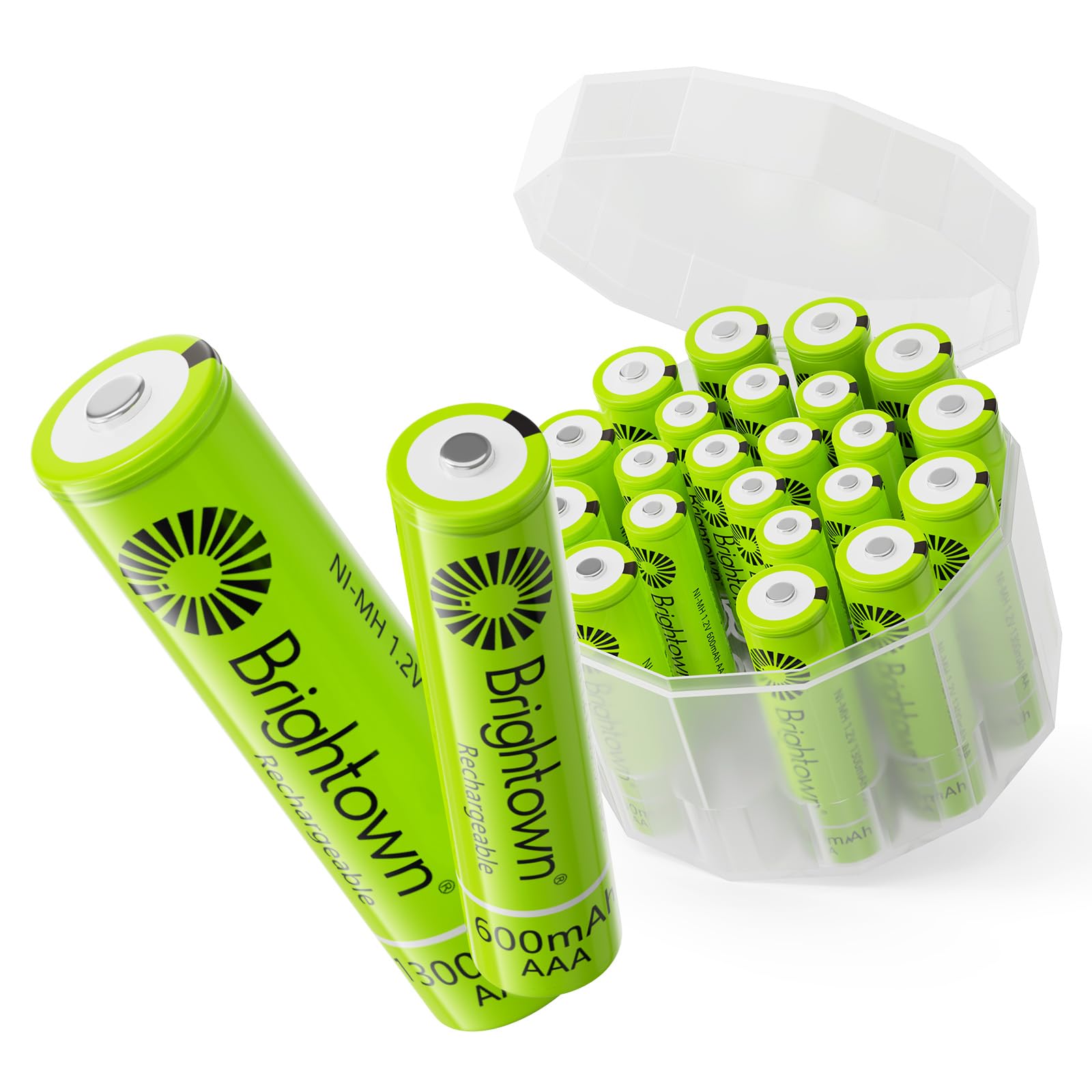 AA AAA NiMH Batteries Set, Rechargeable