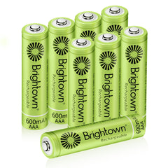 8 Count / 600mAh / AAA Battery