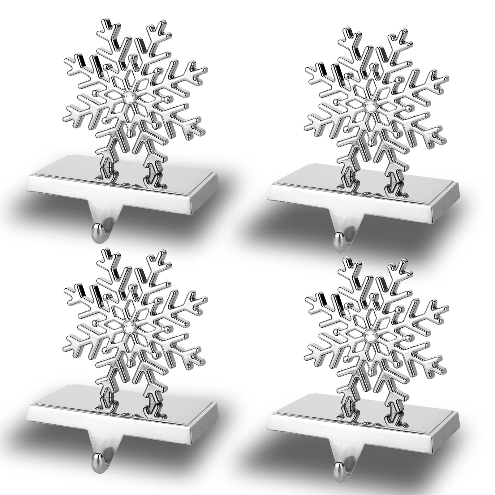 4 Holder / Snowflake B / Silver