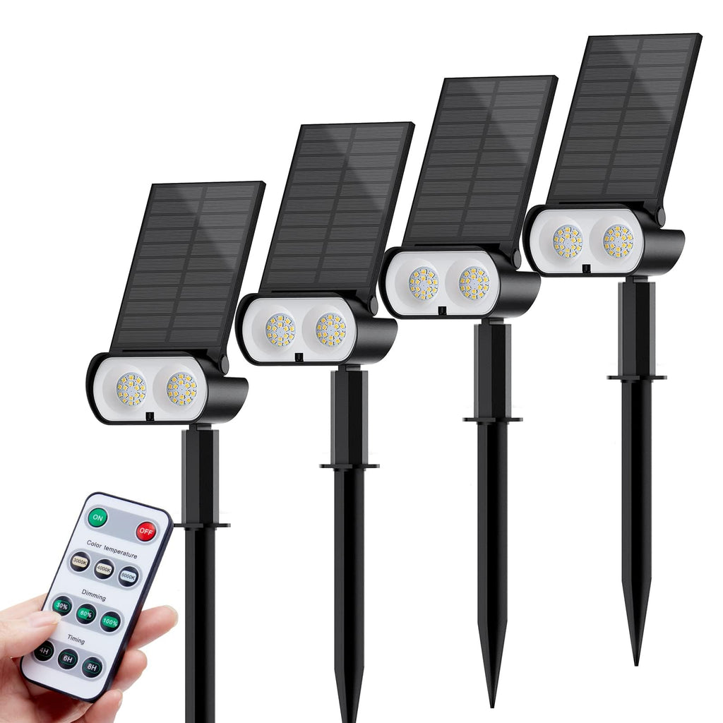 4 Pack / 3 Colors / Remote