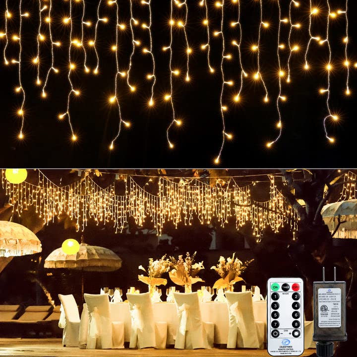 40 Feet / 81 Drops / 432 LED / Warm White