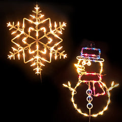 Snowflake / Snowman