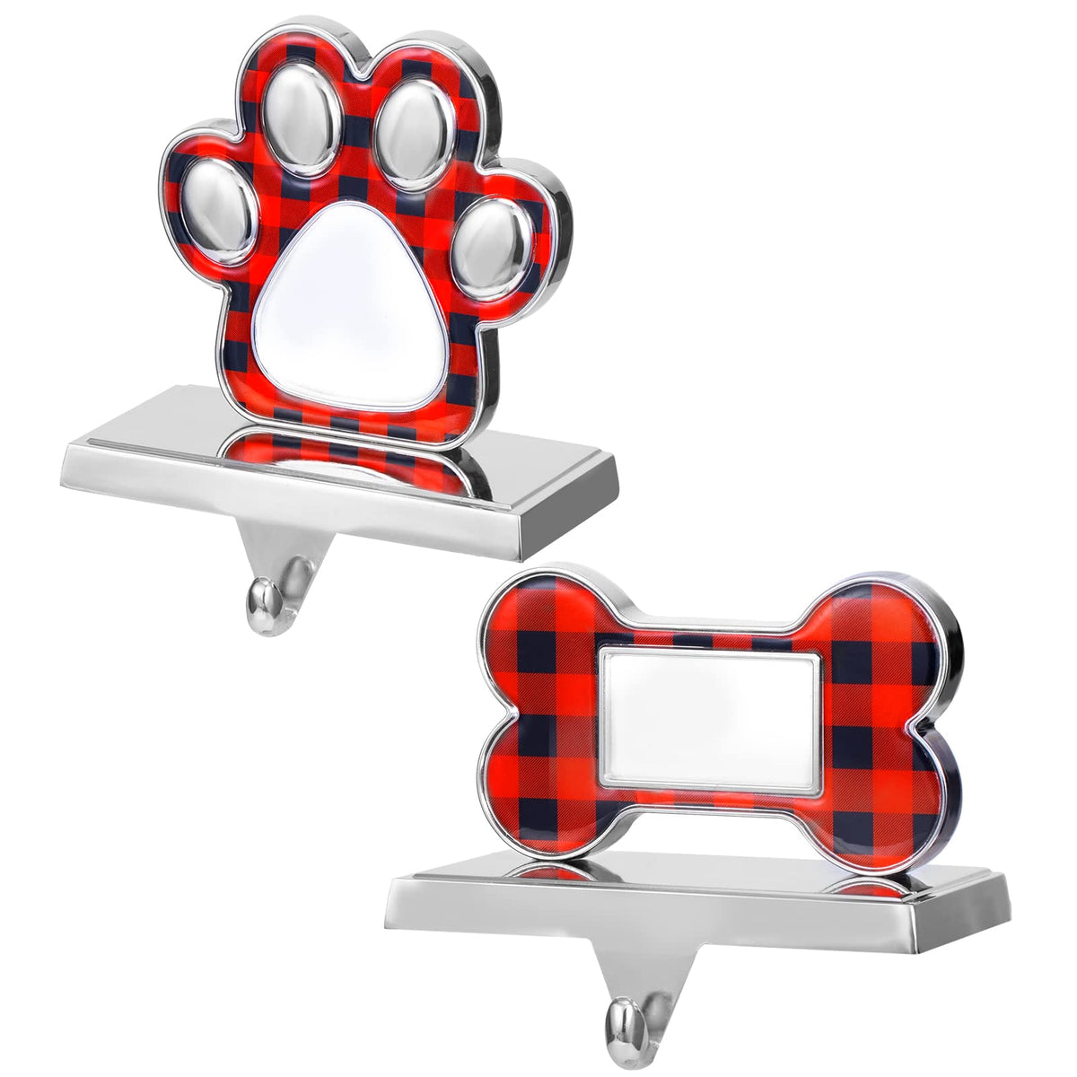 1 x Paw & Bone / Silver Red