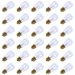 30 Count / Incandescent Bulbs / Clear