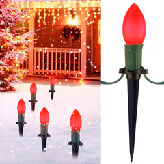 1 x 25.7 Feet / 20 ClearBulbs / Ceramic Red