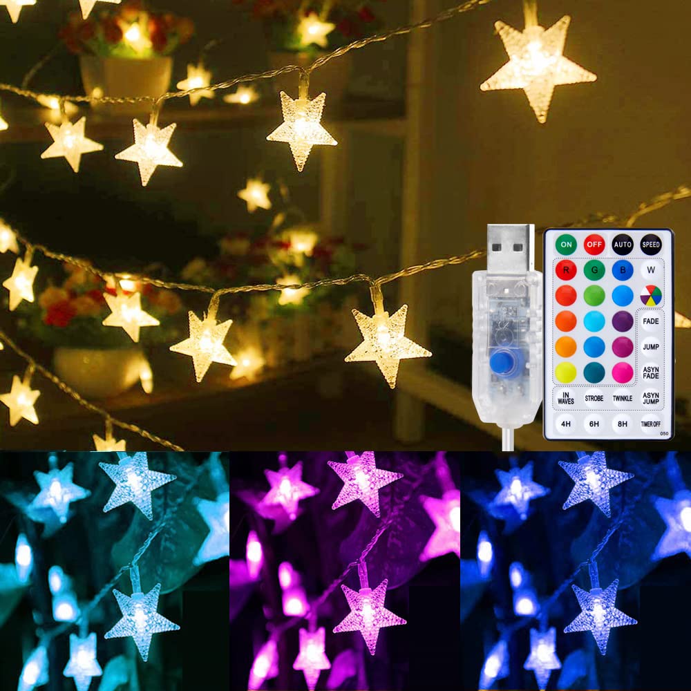 33 Feet / 100 LED / 16 Colors / Remote