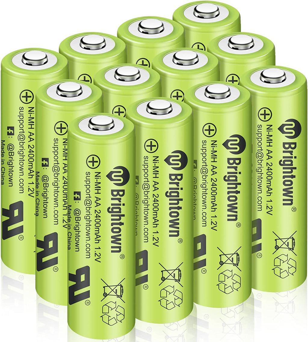 12 Count / 2400mAh / AA Battery