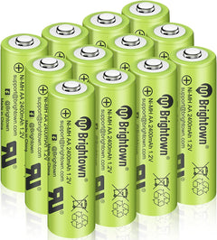 12 Count / 2400mAh / AA Battery