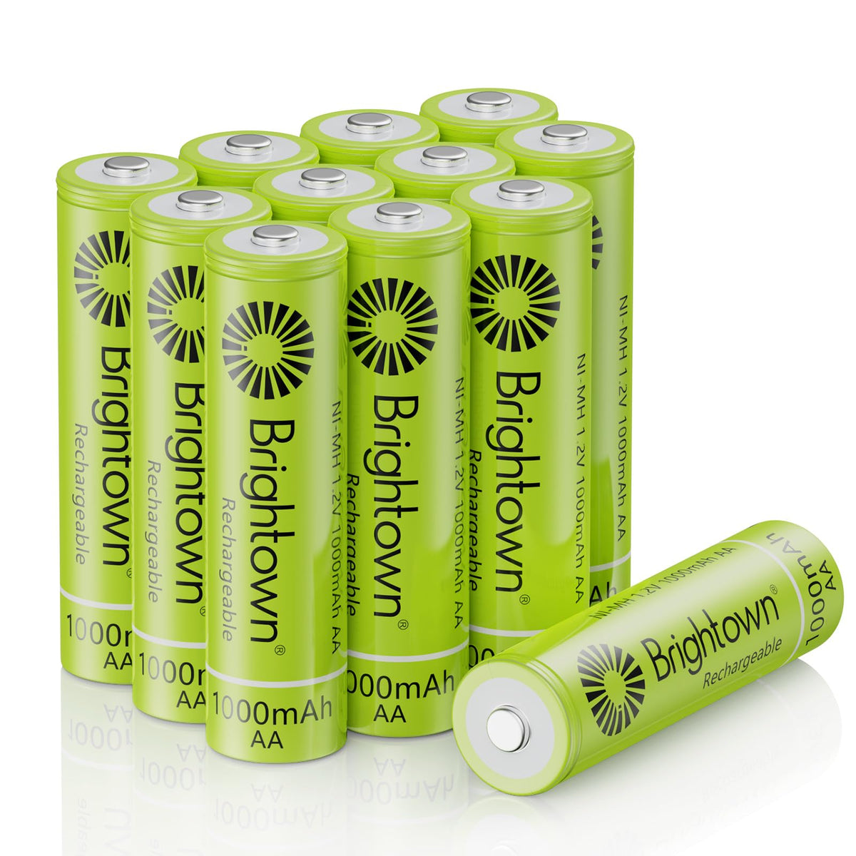 12 Count / 1000mAh / AA Battery