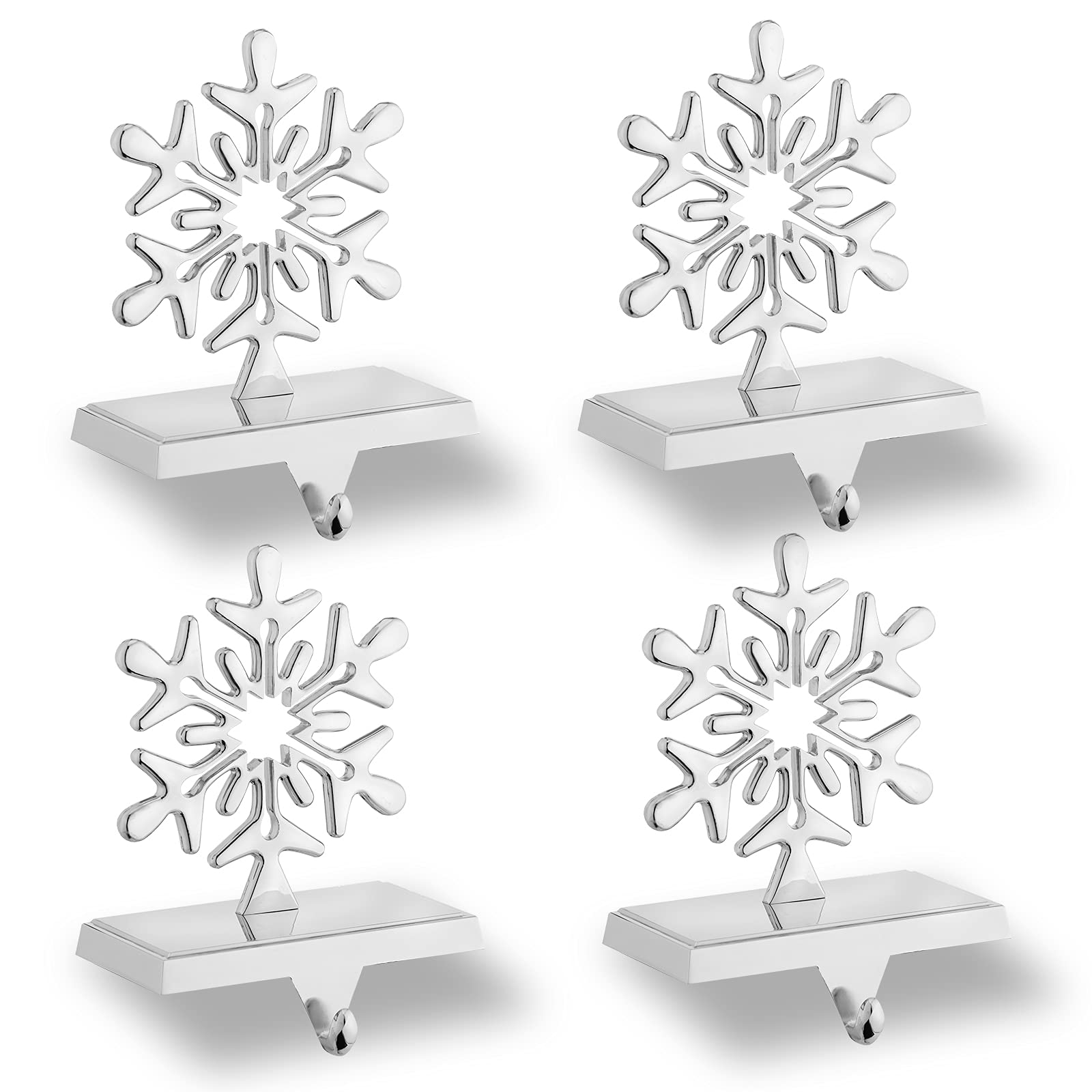 4 Holder / Snowflake / Silver